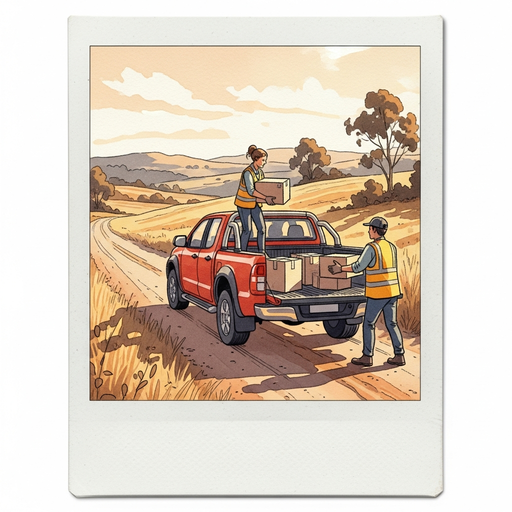 Disaster relief in action